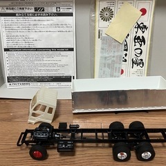 アオシマ　デコトラ　レア　製作途中の画像