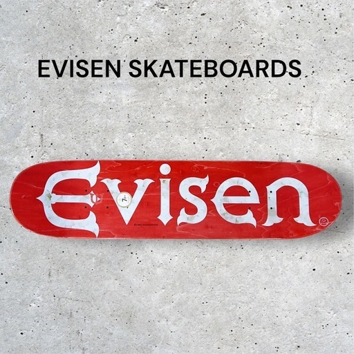 新品 EVISEN SKATEBOARDS EVI-LOGO SUSHI 7.8