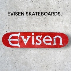 新品 EVISEN SKATEBOARDS EVI-LOGO SUSHI 7.8