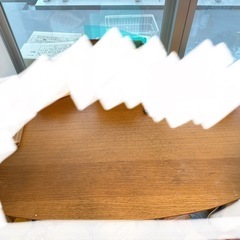 無印　楕円　こたつテーブルの画像