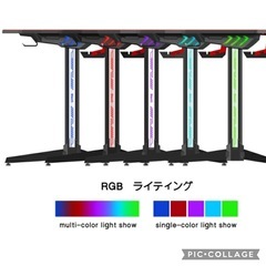 ゲーミングデスクの画像