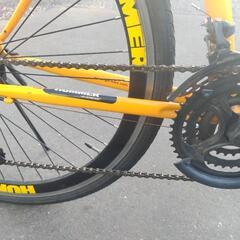 【売約済】HUMMER 🚲️ クロスバイク 6,500円 新規防犯登録料コミ 896の画像