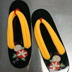 0812-308 レディース　浴衣　下駄　帯　巾着バッグの画像