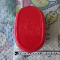 ミスド弁当箱2段（赤）の画像