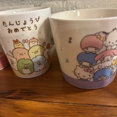 サンリオ等マグカップセット売り の画像
