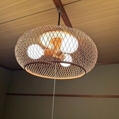 和室用の照明（２つ）の画像