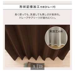 遮光1級カーテン&レース 4枚セット 100×110の画像