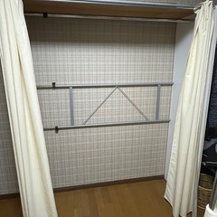 収納　収納ラック　ハンガーラックの画像