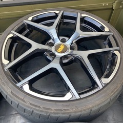 RMP 20インチアルミ4本セット　025FX 傷あり　235/35ZR20の画像