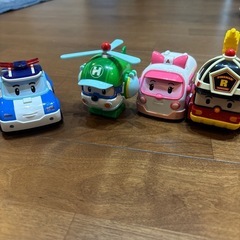 ポリ　変身カー　セット売りの画像