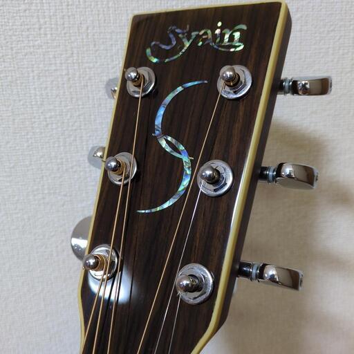 Syaïn アコースティックギター スプルース ほぼ未使用　ストラップ付き Syaïn アコースティックギター スプルース ほぼ未使用ストラップ付き