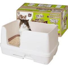 デオトイレ 快適ワイド 猫用システムトイレ 現状渡しの画像