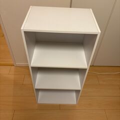 カラーボックス（ホワイト）の画像