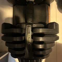 可変式ダンベル40kg×2の画像