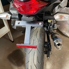 ニンジャex250lデイトナ？フェンダーレスキットの画像