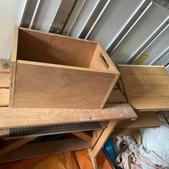 DIY箱､台他８個の画像