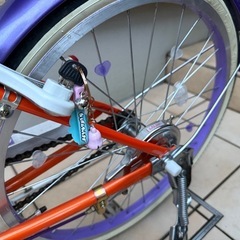 お話中！20インチ自転車の画像