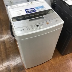 安心の6ヶ月保証】4.5kg 全自動洗濯機 AQUA 2019年製