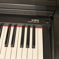 受付停止　電子ピアノ　カワイ 330 の画像