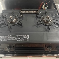 ガスコンロ　パロマ　都市ガス　IC-S37-R Paloma 魚焼きグリル付きの画像