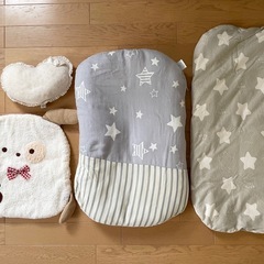 受渡し8/25まで⚫︎授乳クッション、抱っこふとん等の画像