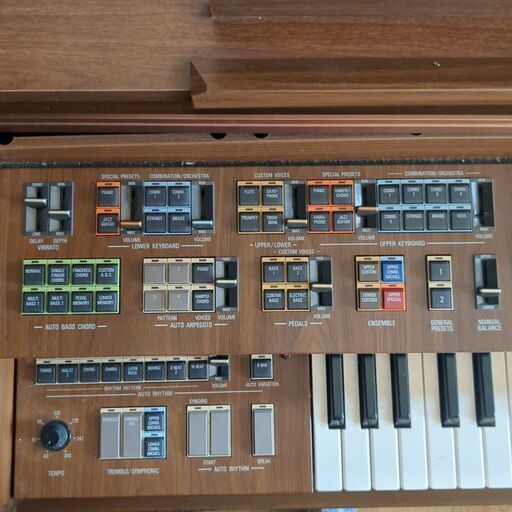 YAMAHA fe-30 ブラウン電子オルガン エレクトーン ヤマハ ヤマハ