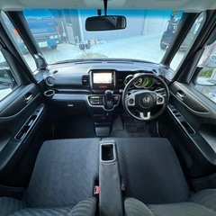 N-BOX GターボSSパッケージ！最上グレード！内外装仕上済！車検2年付き！人気のブラック！の画像