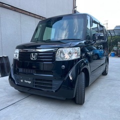 N-BOX GターボSSパッケージ！最上グレード！内外装仕上済！車検2年付き！人気のブラック！の画像