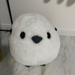 BIG シマエナガ　ぬいぐるみの画像