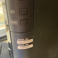 ジャンク品 テレビの画像