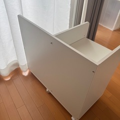 ニトリ/IKEA風 キャスター付き　マルチラック 収納棚　シェルフの画像