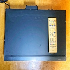 TOSHIBA HDD搭載VHS一体型DVDレコーダーの画像