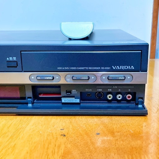 TOSHIBA HDD搭載VHS一体型DVDレコーダー