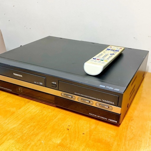 TOSHIBA HDD搭載VHS一体型DVDレコーダー