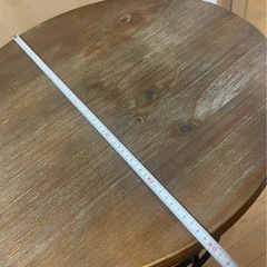 カウンターテーブル 高さ調整可能 ウッド アイアンの画像