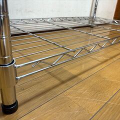 【美品】5段 メタルラック/スチールラック 高さ175cm 奥行41cmの画像