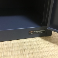 金庫　鍵付き　スチール金庫　shell lockerの画像