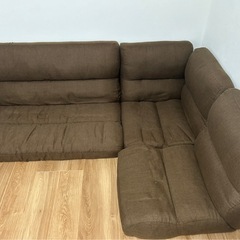 L字ソファー　引き取りに来てくれる方限定です。の画像
