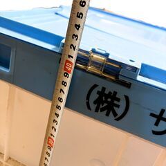 【500円】蓋付き！折りたたみコンテナボックス (オリコン)の画像