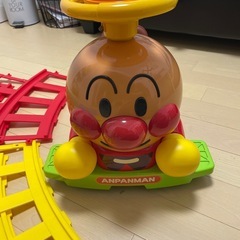 【廃盤希少レア】アンパンマン　電動レールで GO！ GO！DXの画像