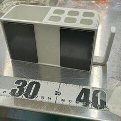 0812-190 スポンジ・洗剤ラック　ホワイトの画像