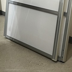 パーテーション 大×1 スライド式×2 小×1の画像