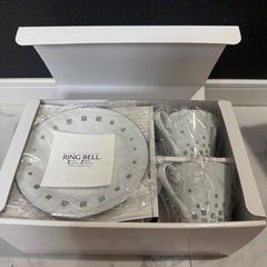 新品　ジバンシー　トレー付　ペア　コーヒーセットの画像