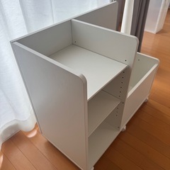 ニトリ/IKEA風 キャスター付き　マルチラック 収納棚　シェルフの画像