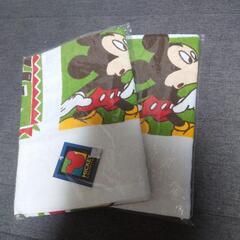 ミッキーマウス　バスタオル　２枚組の画像