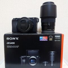 ソニーa6400ダブルズームレンズキット