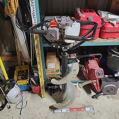穴堀機　エンジンオーガ　ハンドオーガの画像