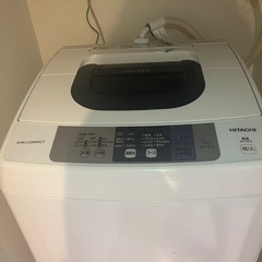 買い替えのため、無料で洗濯機どうぞ！
の画像