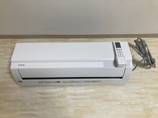 東芝 ルームエアコン RAS-2214TM(W)／6畳用／良品