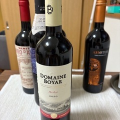 【頂き物】ワイン5本セット【未開封】の画像